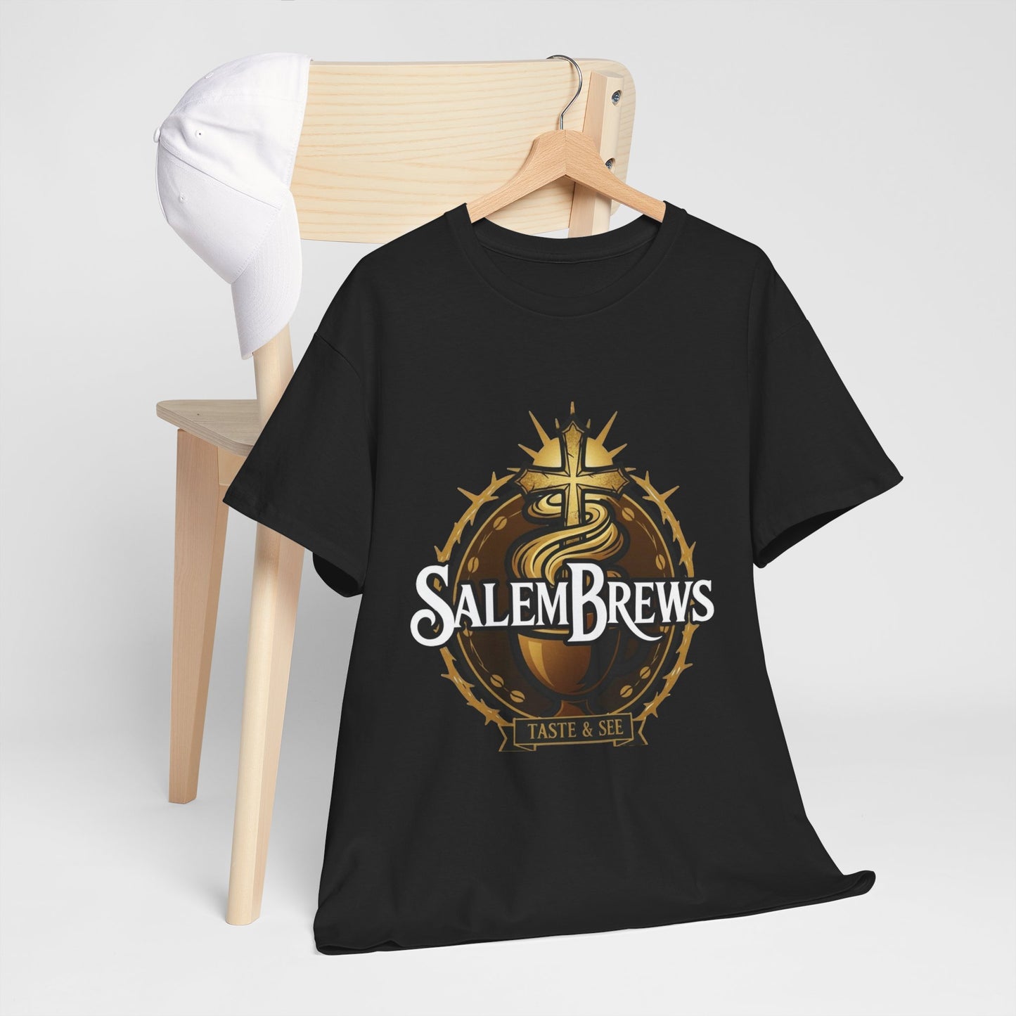 Unisex - SalemBrews Cotton T-Shirt (black)