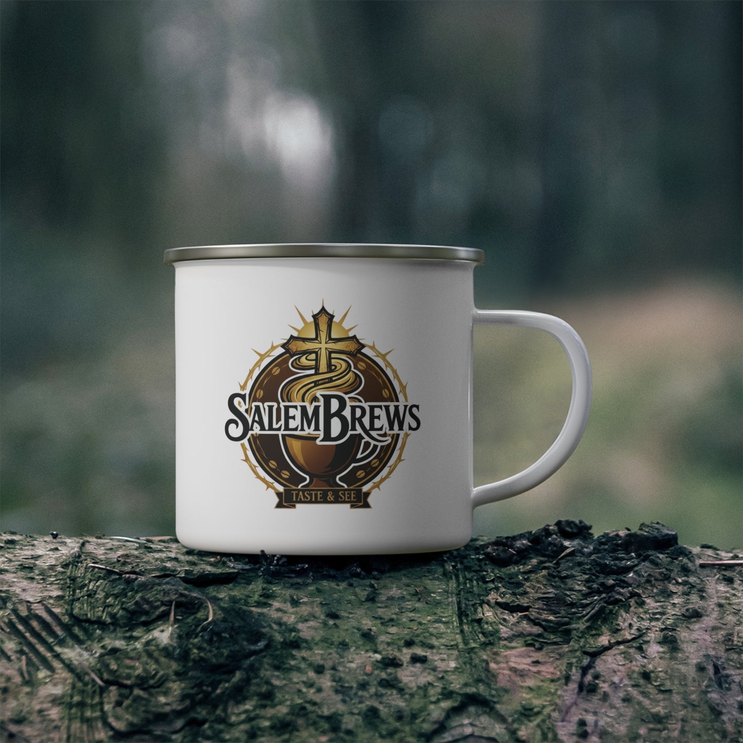 SalemBrews Enamel Mug