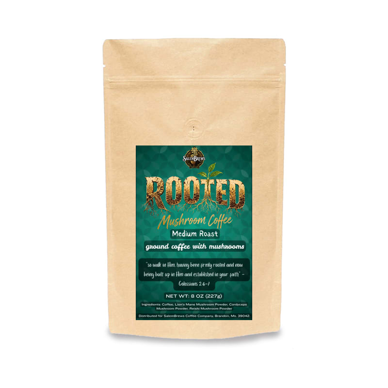 Rooted Medium Roast Mushroom Coffee