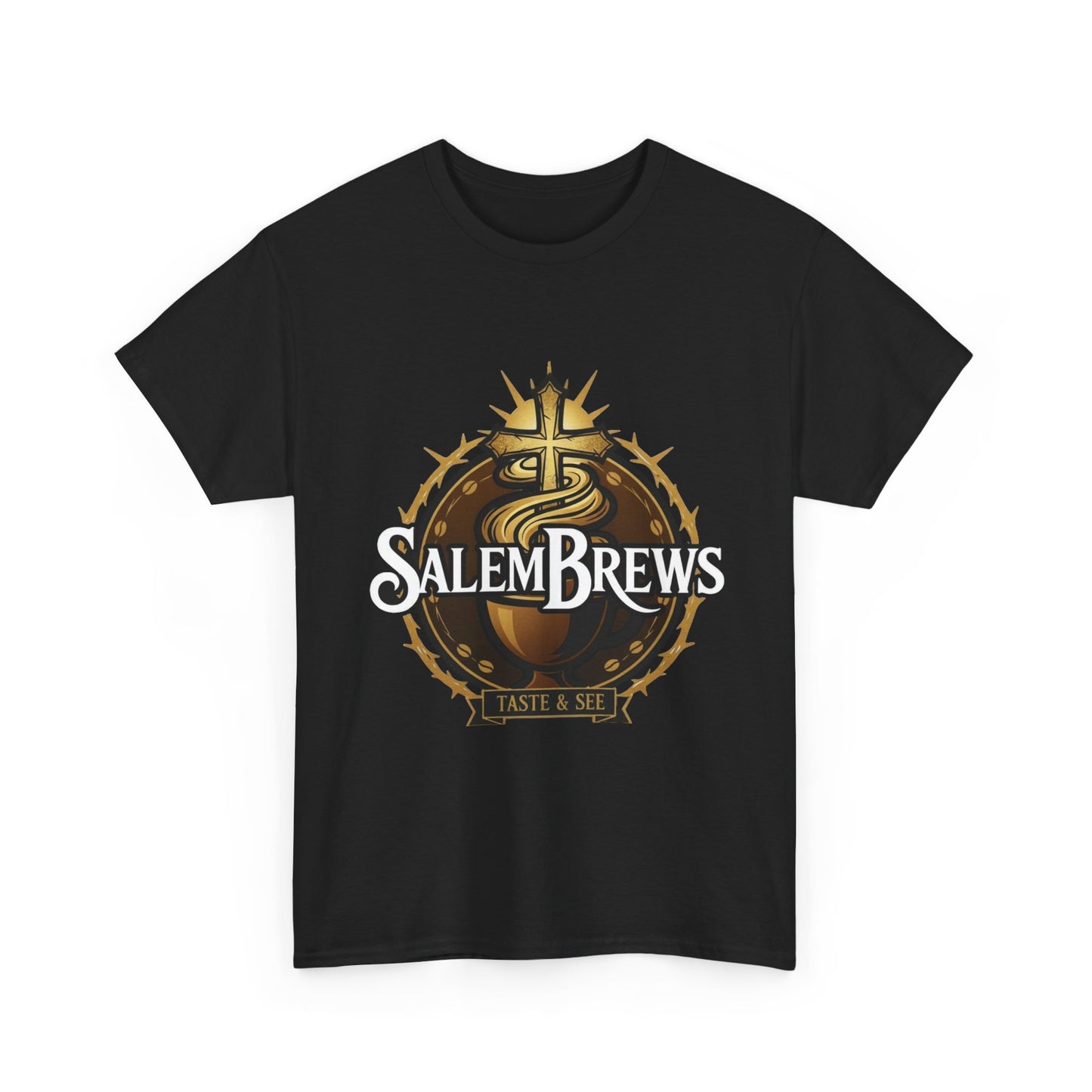 Unisex - SalemBrews Cotton T-Shirt (black)