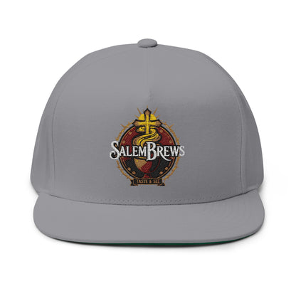 SalemBrews Flat Bill Cap (Embroidered)