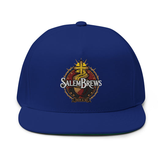 SalemBrews Flat Bill Cap (Embroidered)
