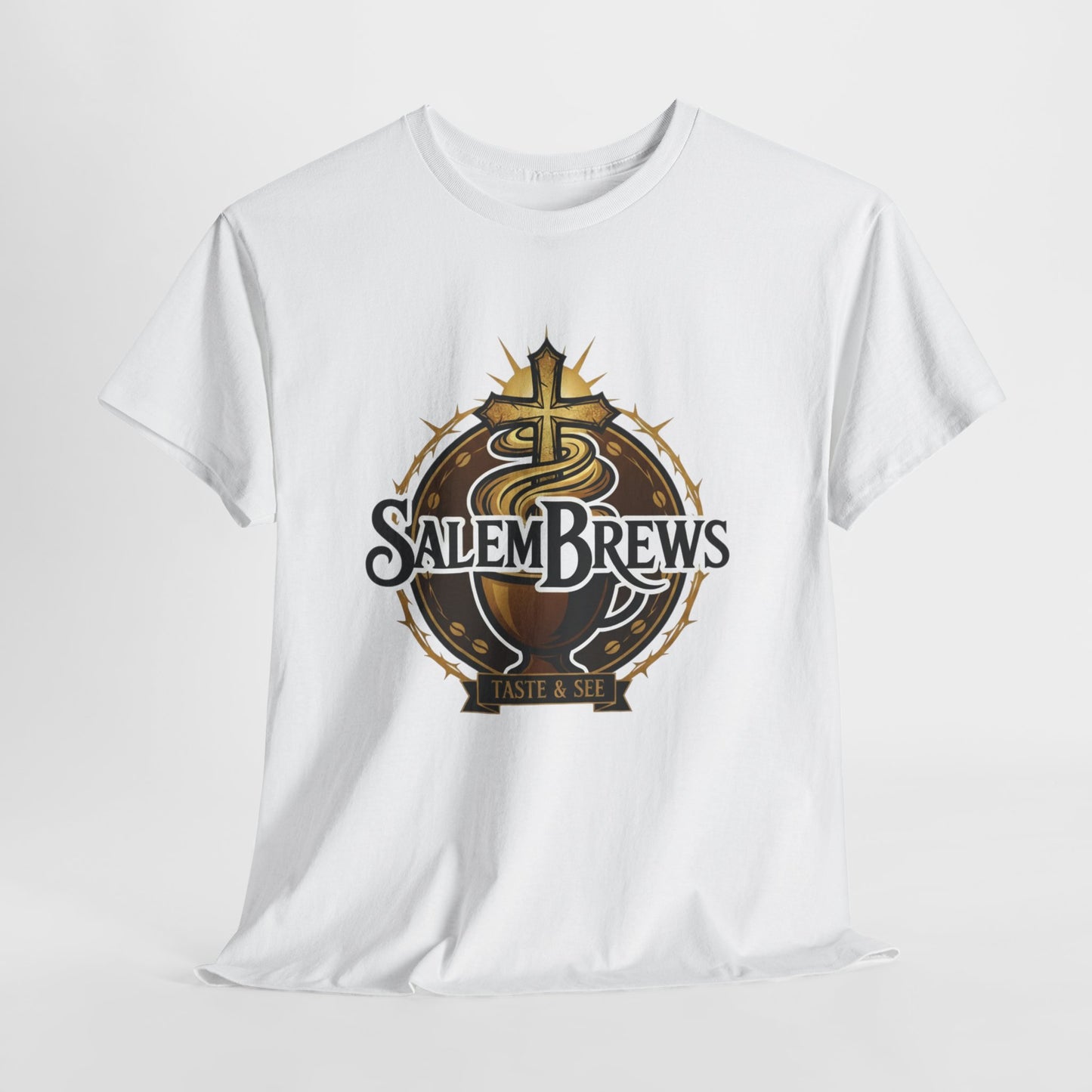 Unisex - SalemBrews Cotton T-Shirt  (white)