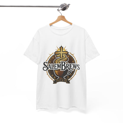 Unisex - SalemBrews Cotton T-Shirt  (white)