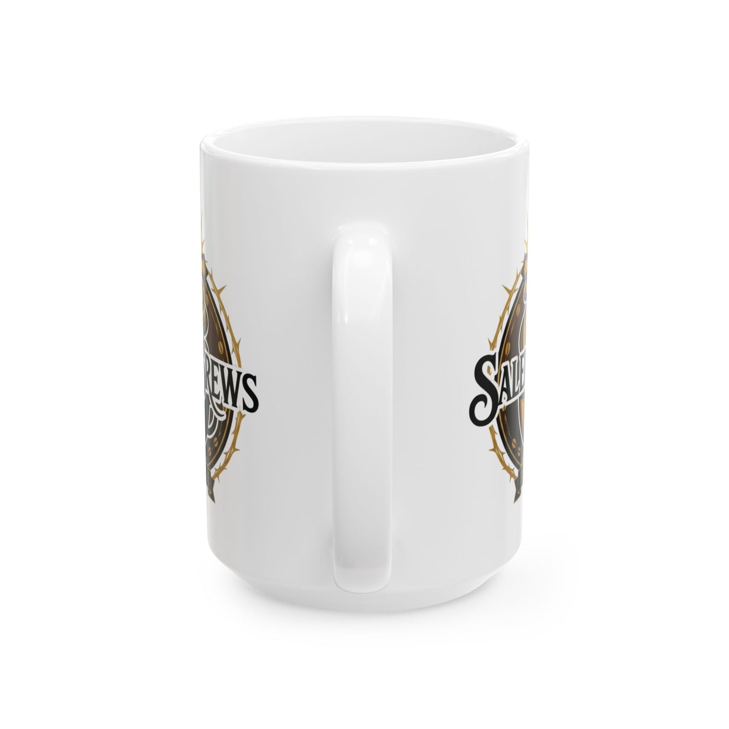 SalemBrews White Ceramic Mug (11oz & 15oz)