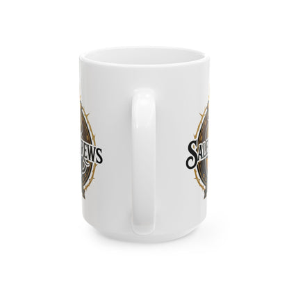SalemBrews White Ceramic Mug (11oz & 15oz)