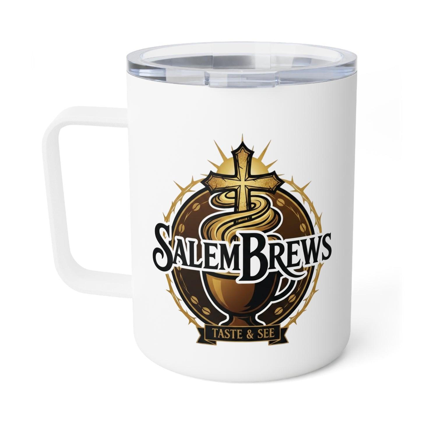 SalemBrews Insulated 10oz Coffee Tumbler