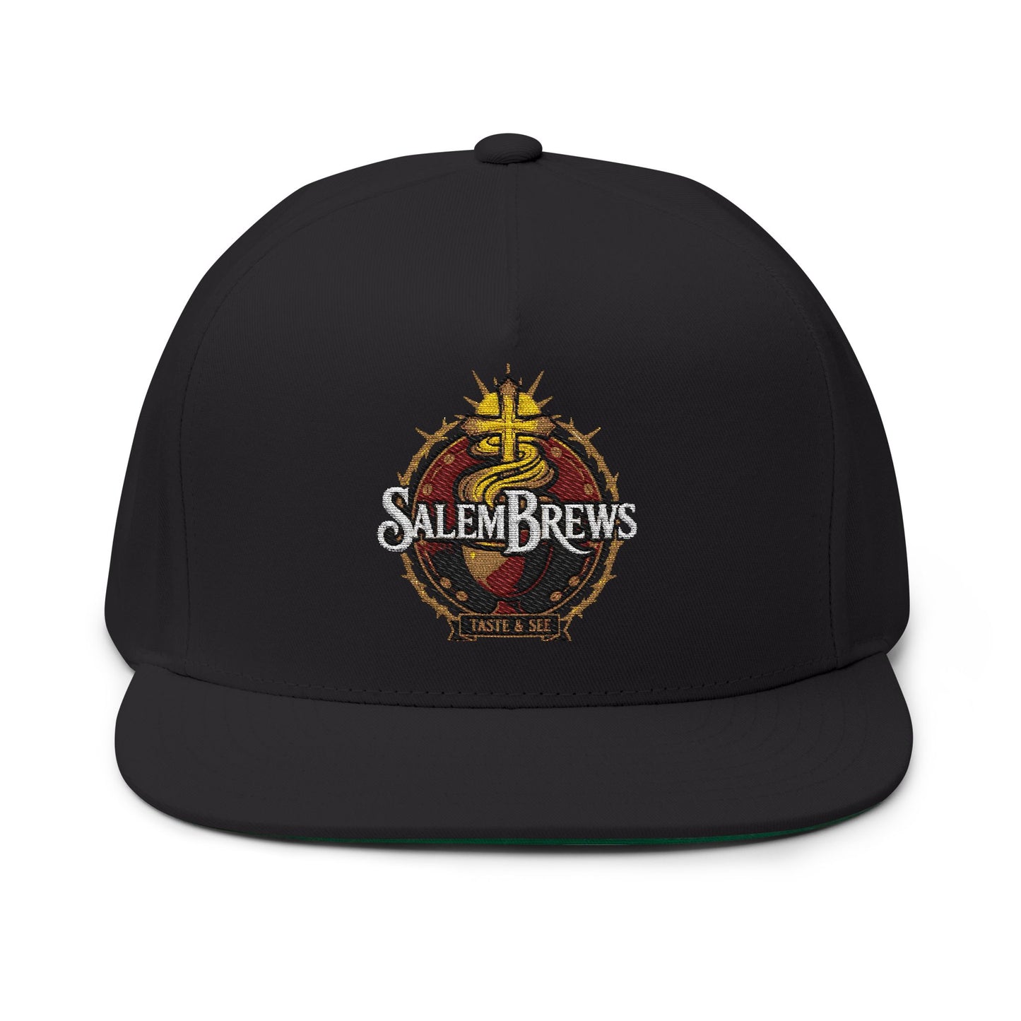SalemBrews Flat Bill Cap (Embroidered)