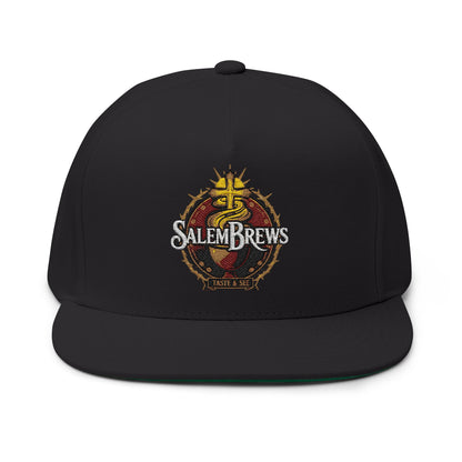 SalemBrews Flat Bill Cap (Embroidered)