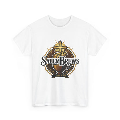 Unisex - SalemBrews Cotton T-Shirt  (white)
