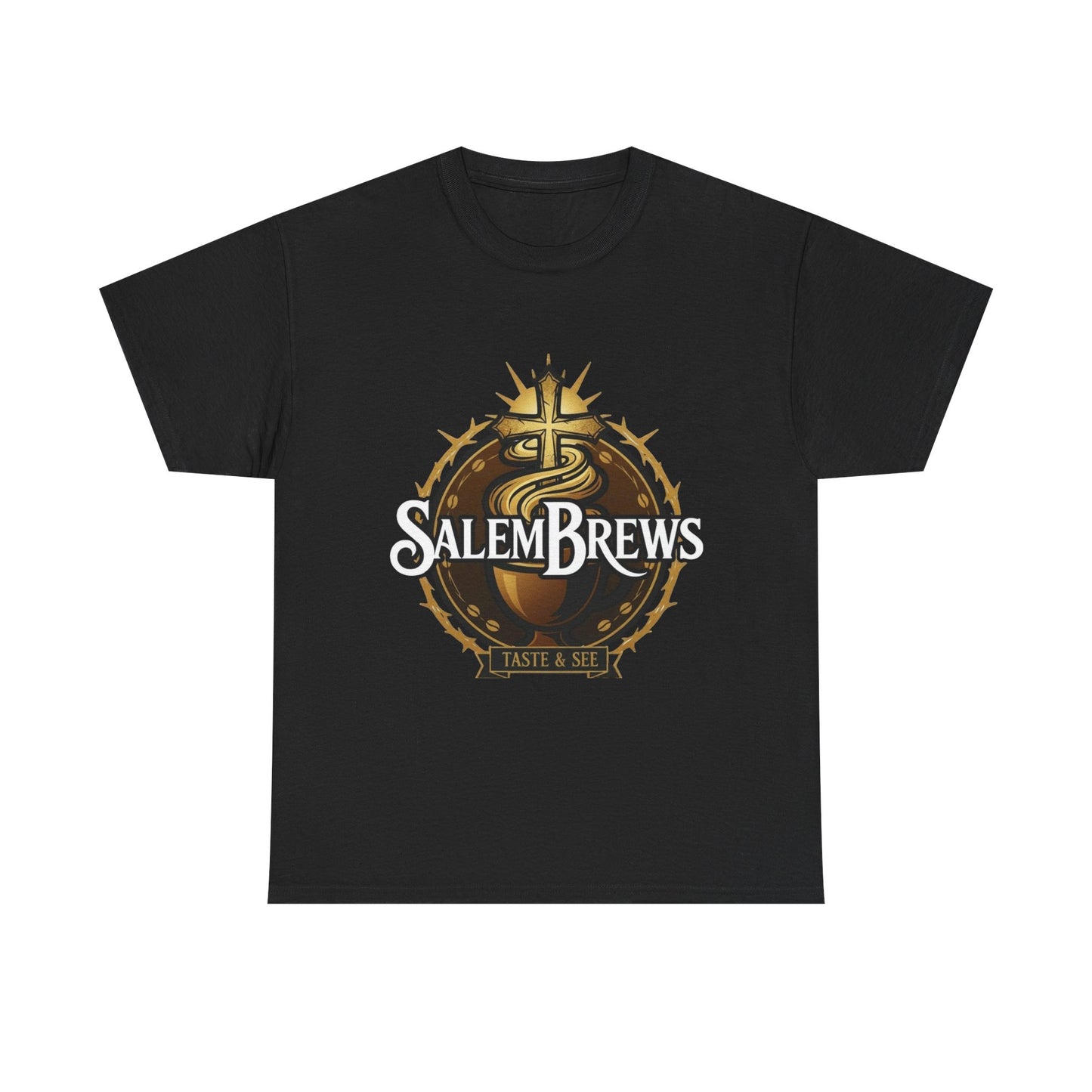 Unisex - SalemBrews Cotton T-Shirt (black)