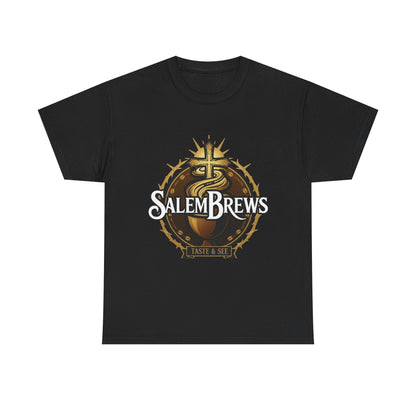 Unisex - SalemBrews Cotton T-Shirt (black)