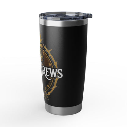 SalemBrews 20oz Black Tumbler