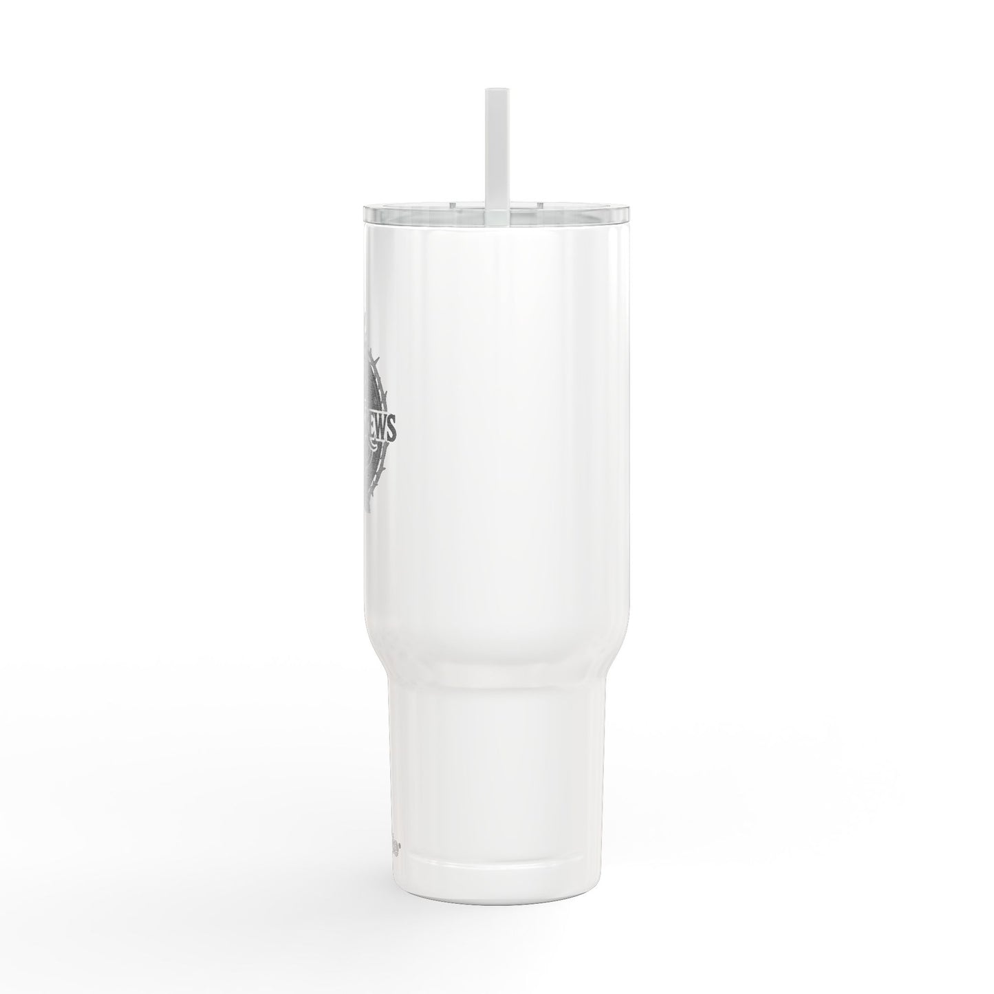 SalemBrews 40oz Engraved Stainless Tumbler with Lid & Handle
