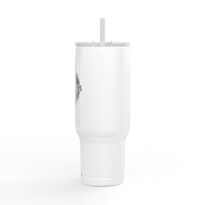 SalemBrews 40oz Engraved Stainless Tumbler with Lid & Handle