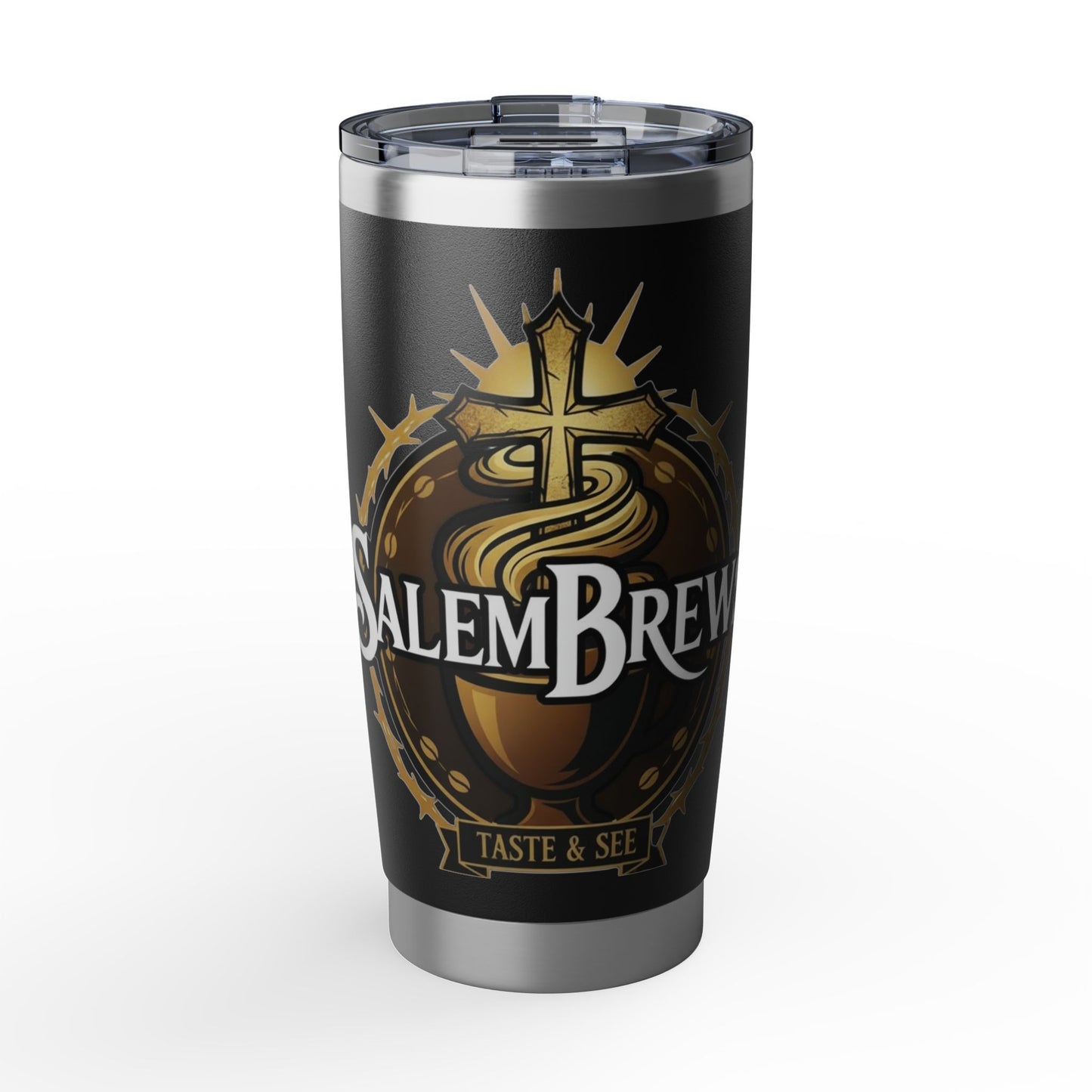 SalemBrews 20oz Black Tumbler
