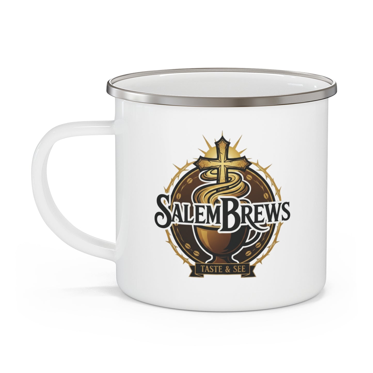 SalemBrews Enamel Mug