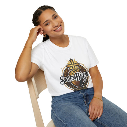 Unisex - SalemBrews Softstyle T-Shirt (white)