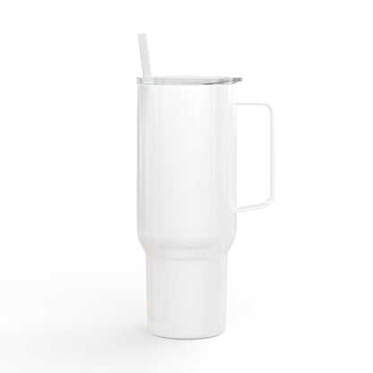 SalemBrews 40oz Engraved Stainless Tumbler with Lid & Handle