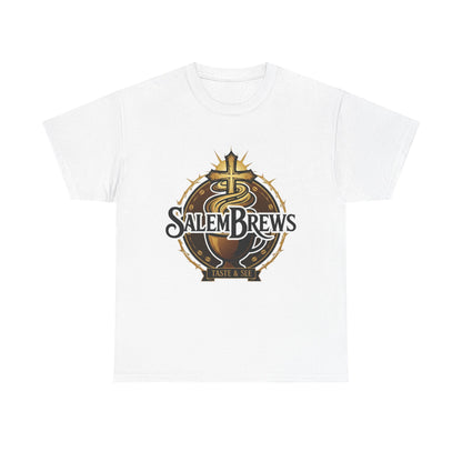 Unisex - SalemBrews Cotton T-Shirt  (white)