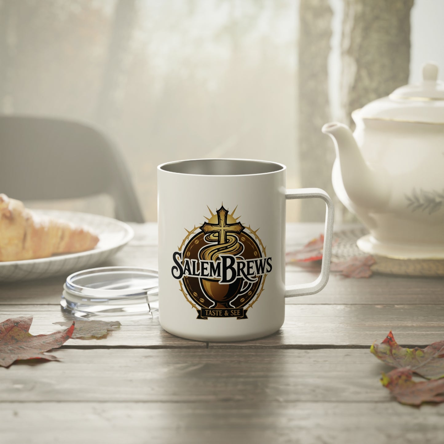 SalemBrews Insulated 10oz Coffee Tumbler