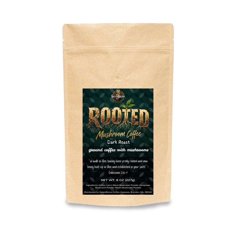 Rooted Dark Roast Mushroom Coffee