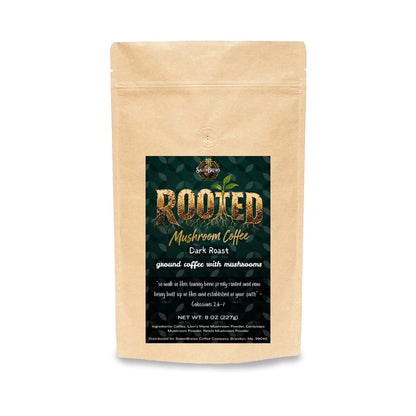 Rooted Dark Roast Mushroom Coffee
