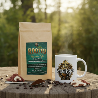 Rooted Medium Roast Mushroom Coffee